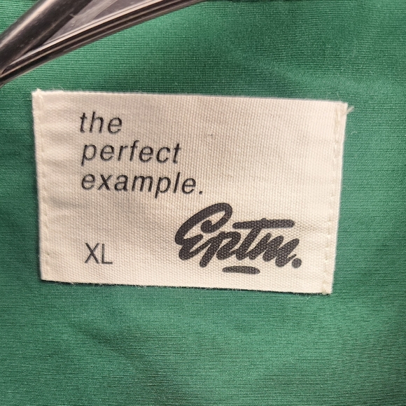 EPTM Pacific Shacket Hunter Green Mens Size XL New Without Tags - Picture 4 of 5